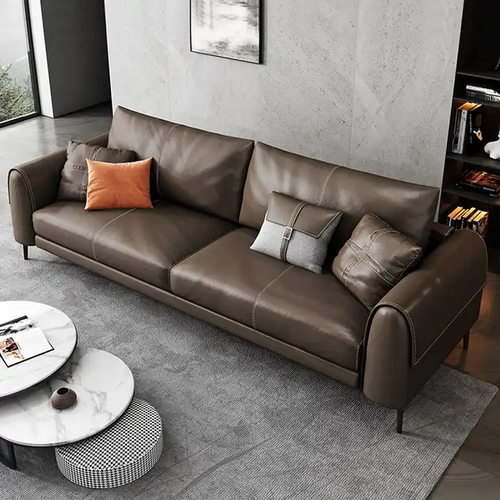 Ghế sofa phòng khách, sofa bọc da giá rẻ 2m2