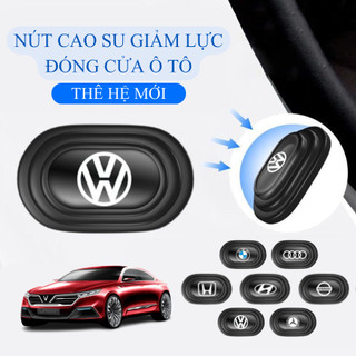 Nút Cao Su Giảm Chấn Hình Trụ Giảm Lực Đóng Cửa Ô Tô Tối Đa, Đệm Silicone Bảo Vệ Cửa Xe Hơi Chống Ồn [Hàng Loại Tốt]