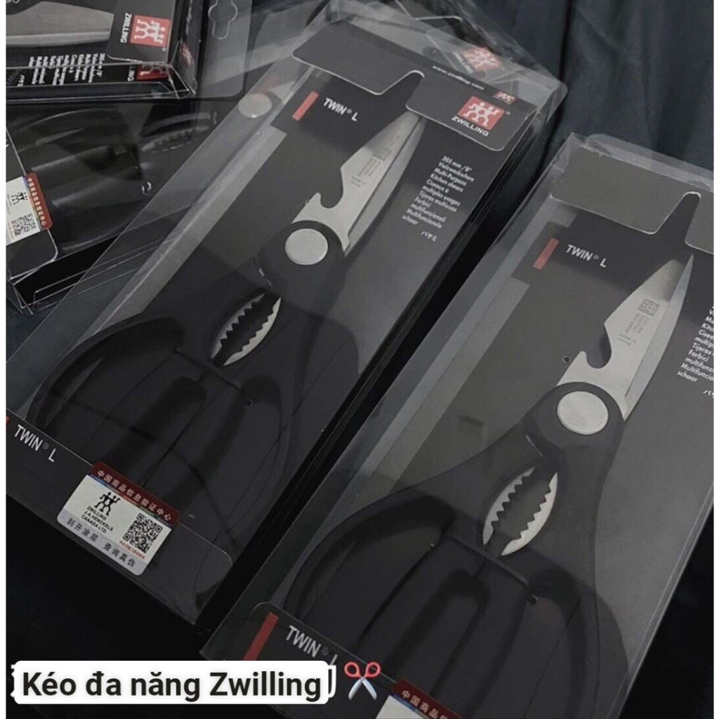 Kéo đa năng dùng làm bếp, cắt gà làm bằng thép không gỉ Zwilling