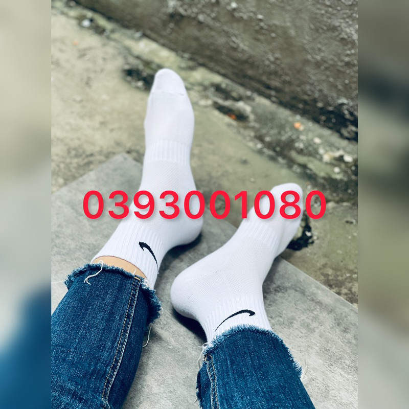 Tất thể thao cổ cao logo nhiều màu dễ thương Uniex