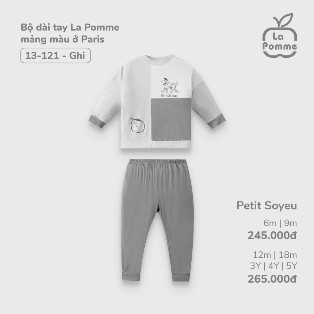 Lapome - Bộ dài tay mảng màu ở Paris LP13121