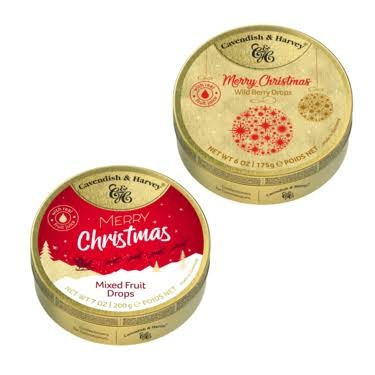 Hộp Gift Box kẹo trái cây Đức Cavendish Harvey 200g phiên bản lễ hội xuân tết 2024