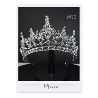 Vương miện cô dâu đính đá sang trọng cho ngày cưới - pkc mon - vm03