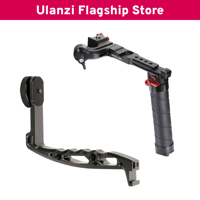 Ulanzi UURig DH-03 Tay cầm chữ L tích hợp Cold Shoe gắn thêm đèn, micro và phụ kiện