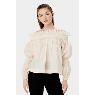 Áo bẹt vai nhún eo at moda de lita