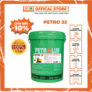 Dầu thủy lực PETRO AWS 32/46/68 XÔ 18L