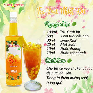 Siro Xoài VINASYRUP 750ml