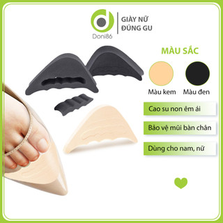 01 cặp lót giày nam đệm êm ngón chân chất liệu cao su non DOPK50