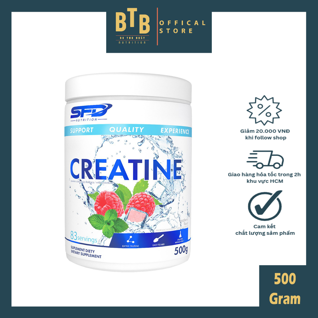 Bột creatine Sfd Nutrition CREATINE 500G
