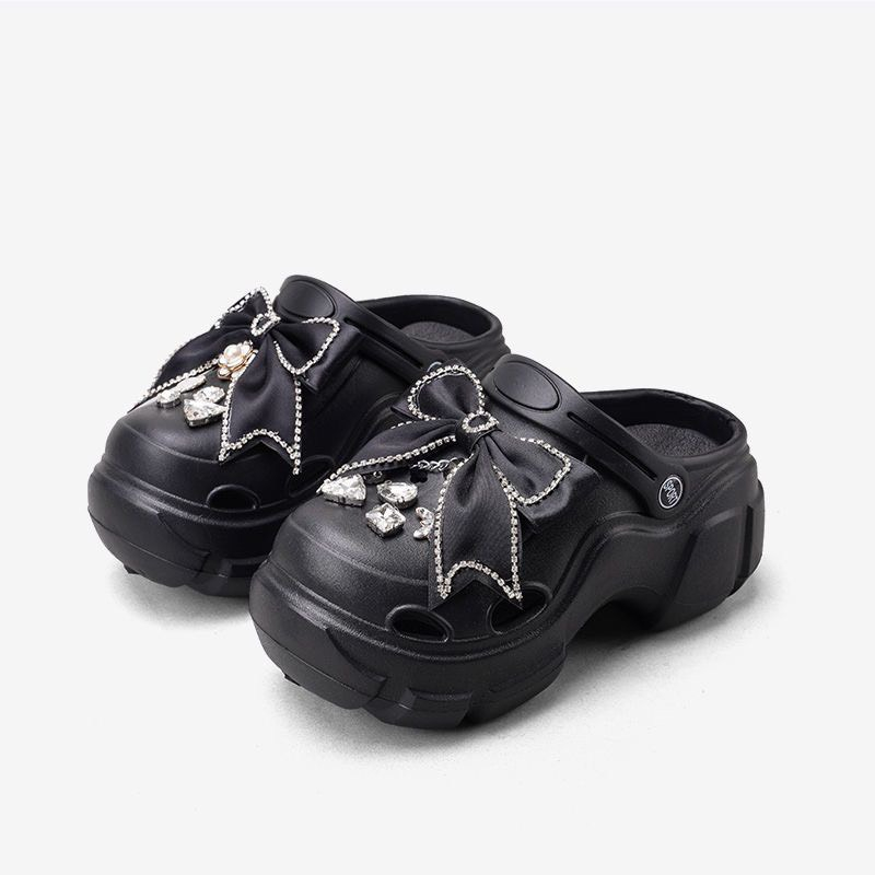 Dép sục đế dày 8CM dép bánh mì nữ đế độn siêu nhẹ tặng kèm STICKER NƠ-TĂNG 1 SZ