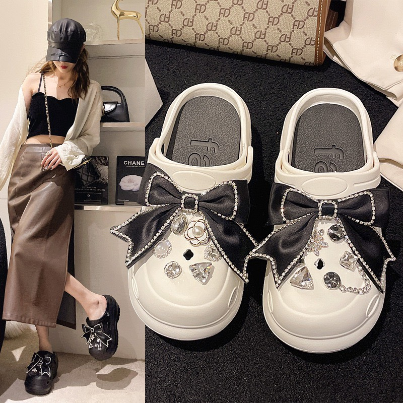 Dép sục đế dày 8CM dép bánh mì nữ đế độn siêu nhẹ tặng kèm STICKER NƠ-TĂNG 1 SZ