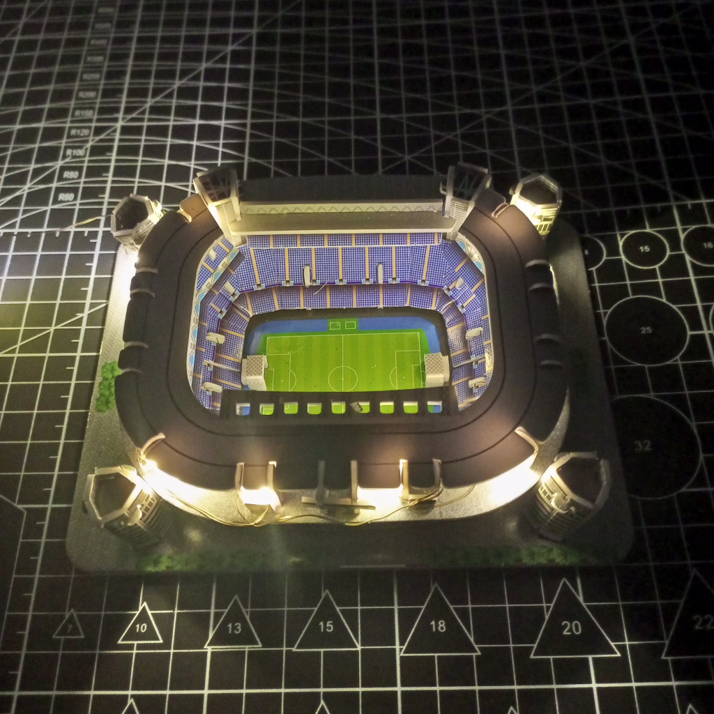 Mô hình sân vận động Bóng đá lắp ráp 3D