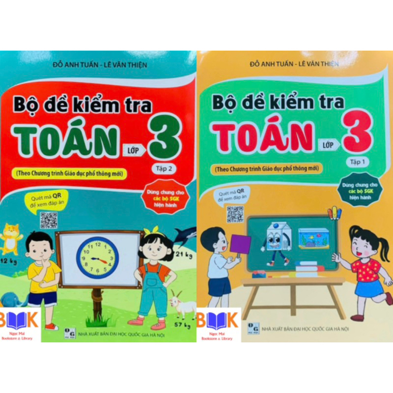 Sách -Bộ Đề Kiểm Tra Toán Lớp 3