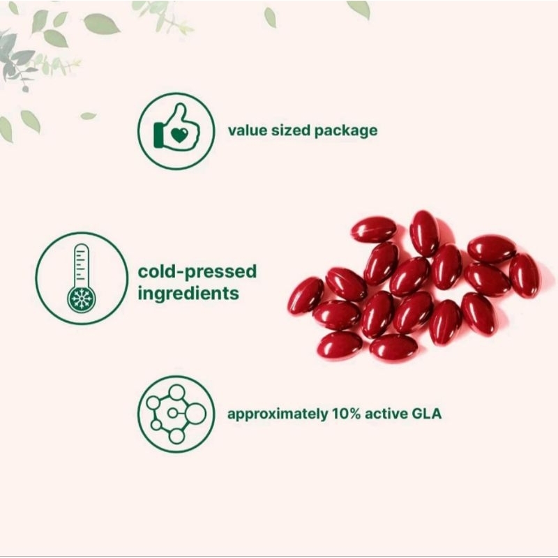 Evening Primrose Oil Dầu Hoa Anh Thảo 1300mg Cân Bằng Nội Tiết Tố, Giảm Mụn, Bổ Trứng, Ngủ Ngon, Giảm Cân