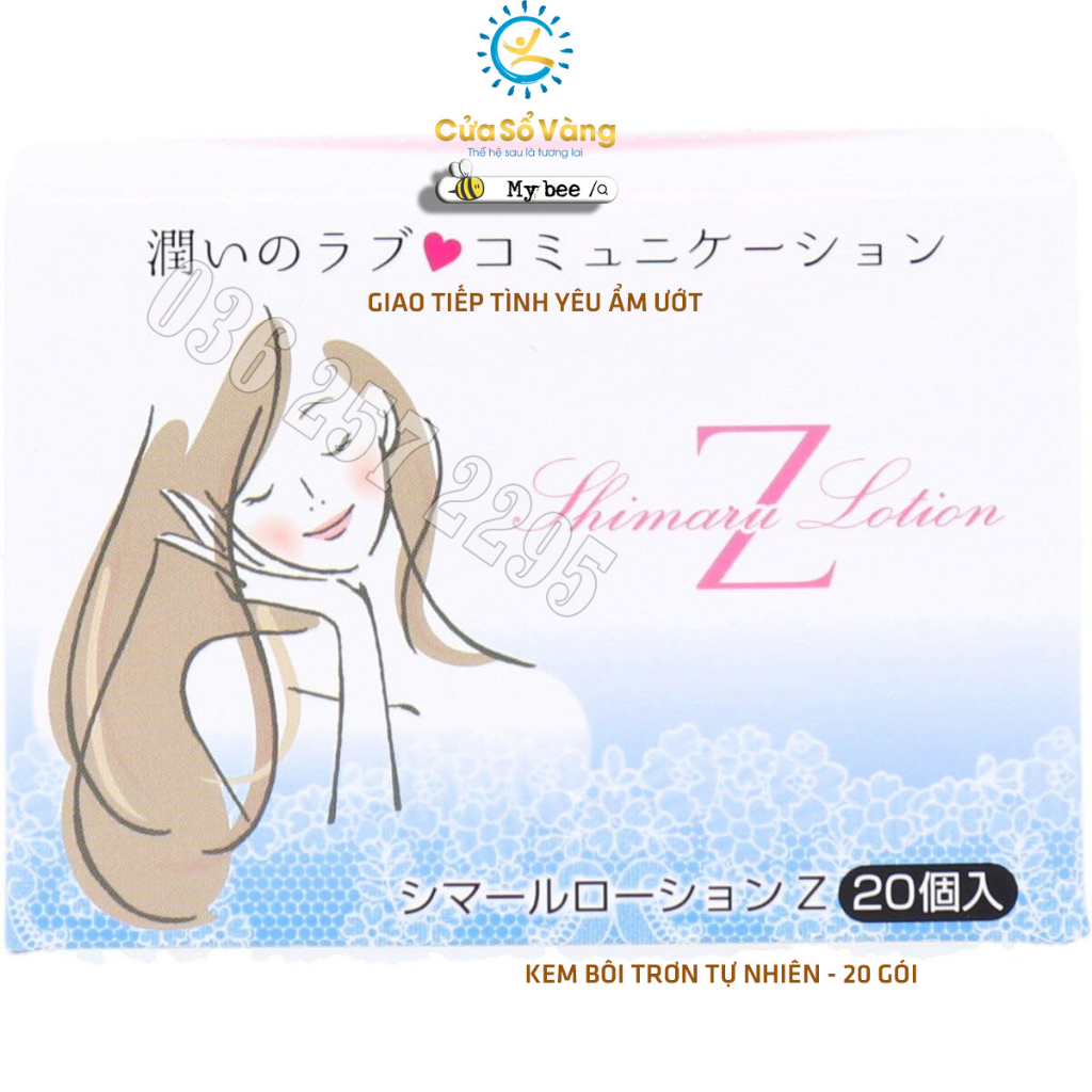 Shimaru lotion- kem bôi trơn tình yêu tự nhiên-cho cuộc yêu thăng hoa-cửa sổ vàng-mybee