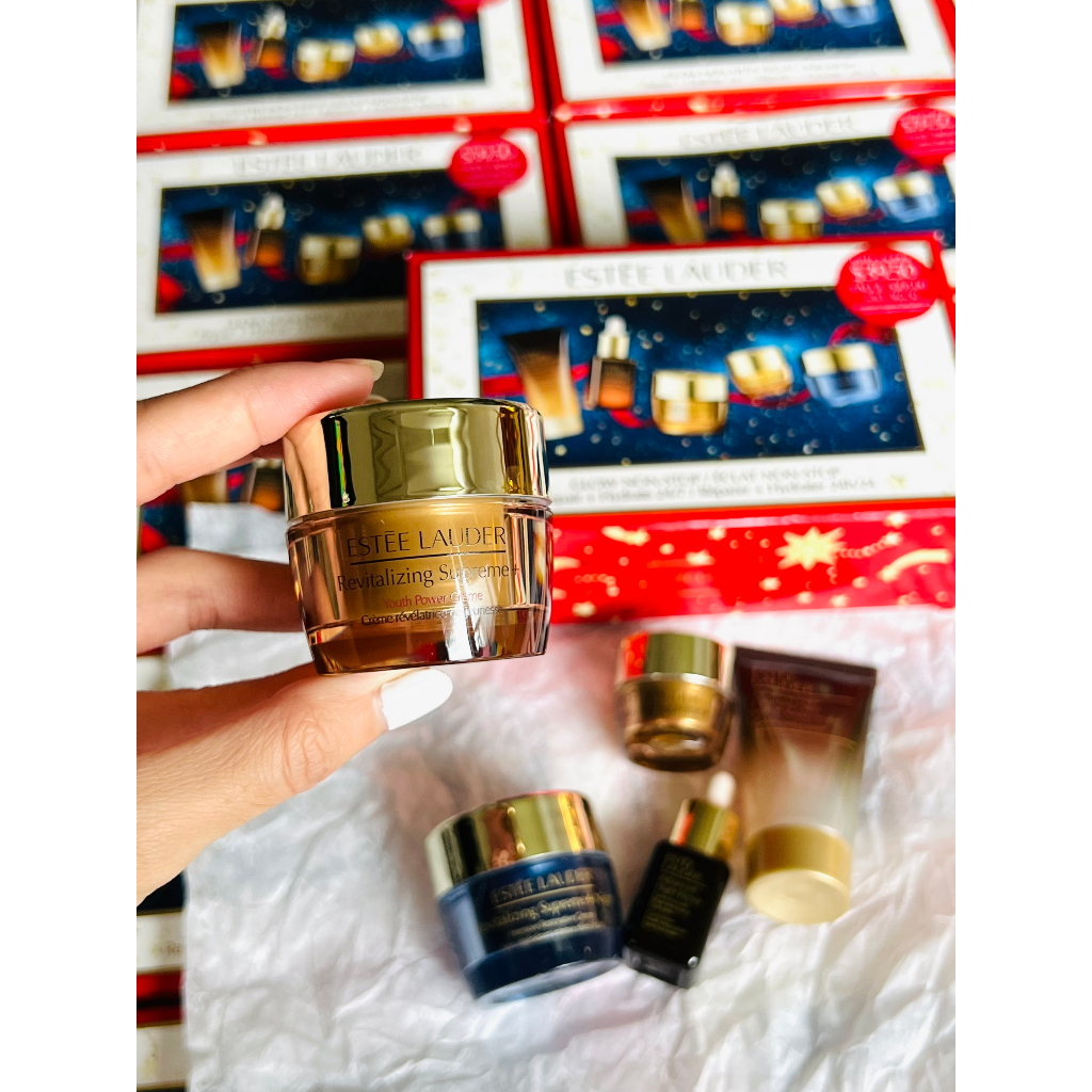 Set ESTEE LAUDER 5 món - GLOW NON-STOP Chính Hãng