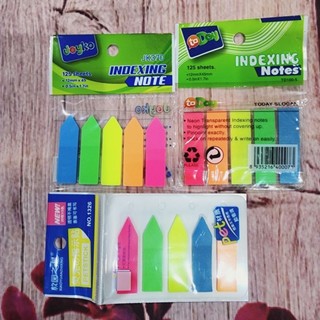Giấy nhớ 5 màu nilon mũi tên hàng đẹp