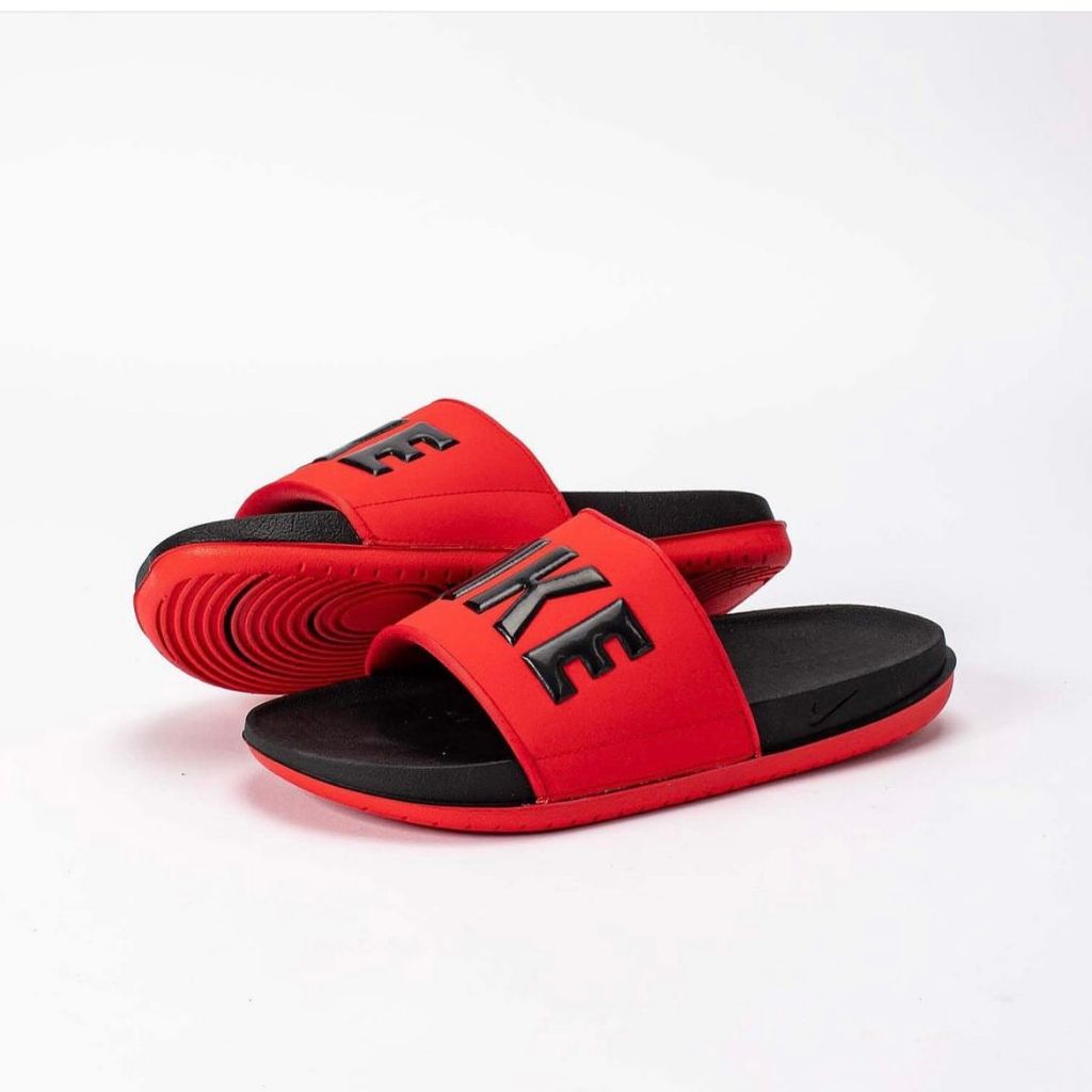 Dép chính hãng Ni.ke OffCourt Slide Redblack BQ4639-002 dép quai ngang nam êm nhẹ thoải mái