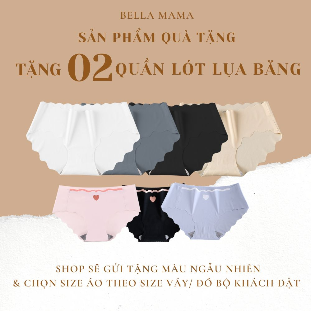 Sản Phẩm Quà Tặng Không Bán - 02 Quần Lót Nữ Lụa Băng Đáy Kháng Khuẩn Mặc Thường Và Sau Sinh
