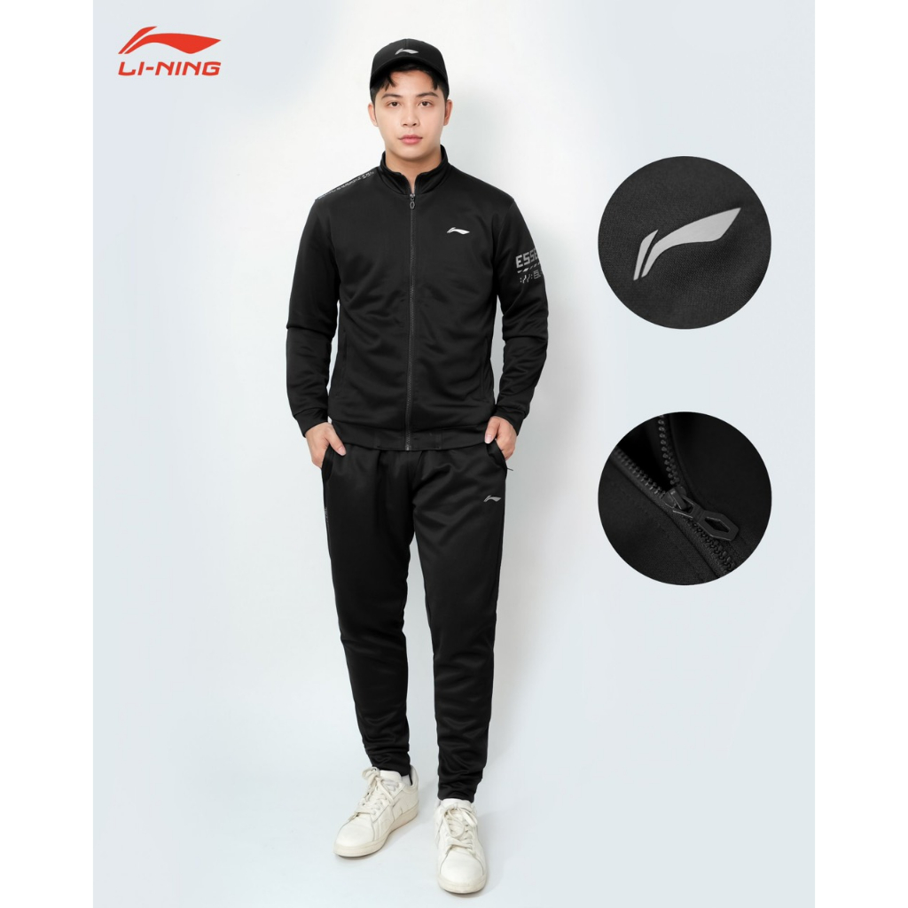 Bộ thể thao nam Lining thu đông dành cho phái mạnh mẫu mới nhất 2023