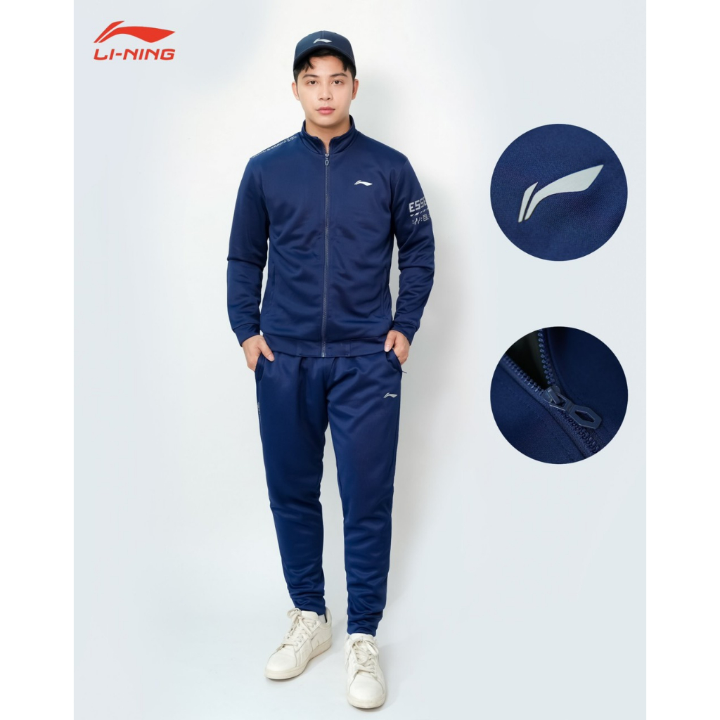 Bộ thể thao nam Lining thu đông dành cho phái mạnh mẫu mới nhất 2023