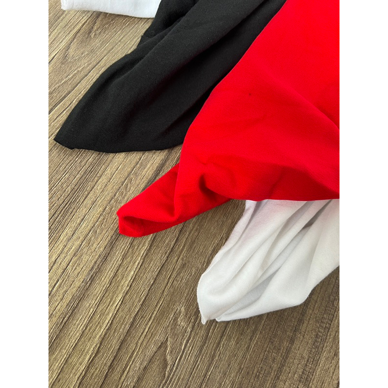 Vải thun tăm nhuyễn  tông màu basic