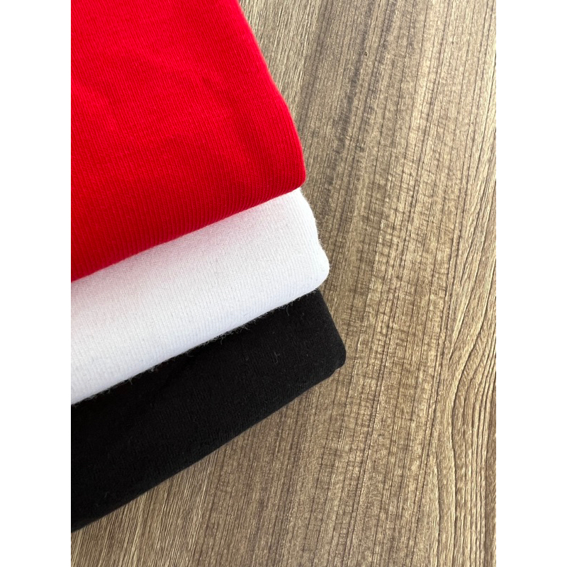 Vải thun tăm nhuyễn  tông màu basic