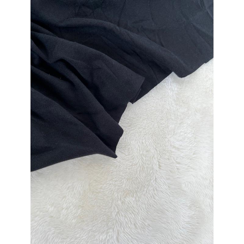 Vải thun tăm nhuyễn  tông màu basic