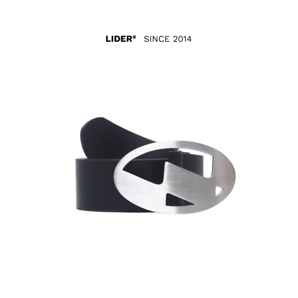 Thắt Lưng Da Unisex LIDER Leather Belt - Đen/Nâu