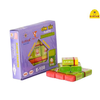 Gôm tẩy chì gstar e108 nhiều màu