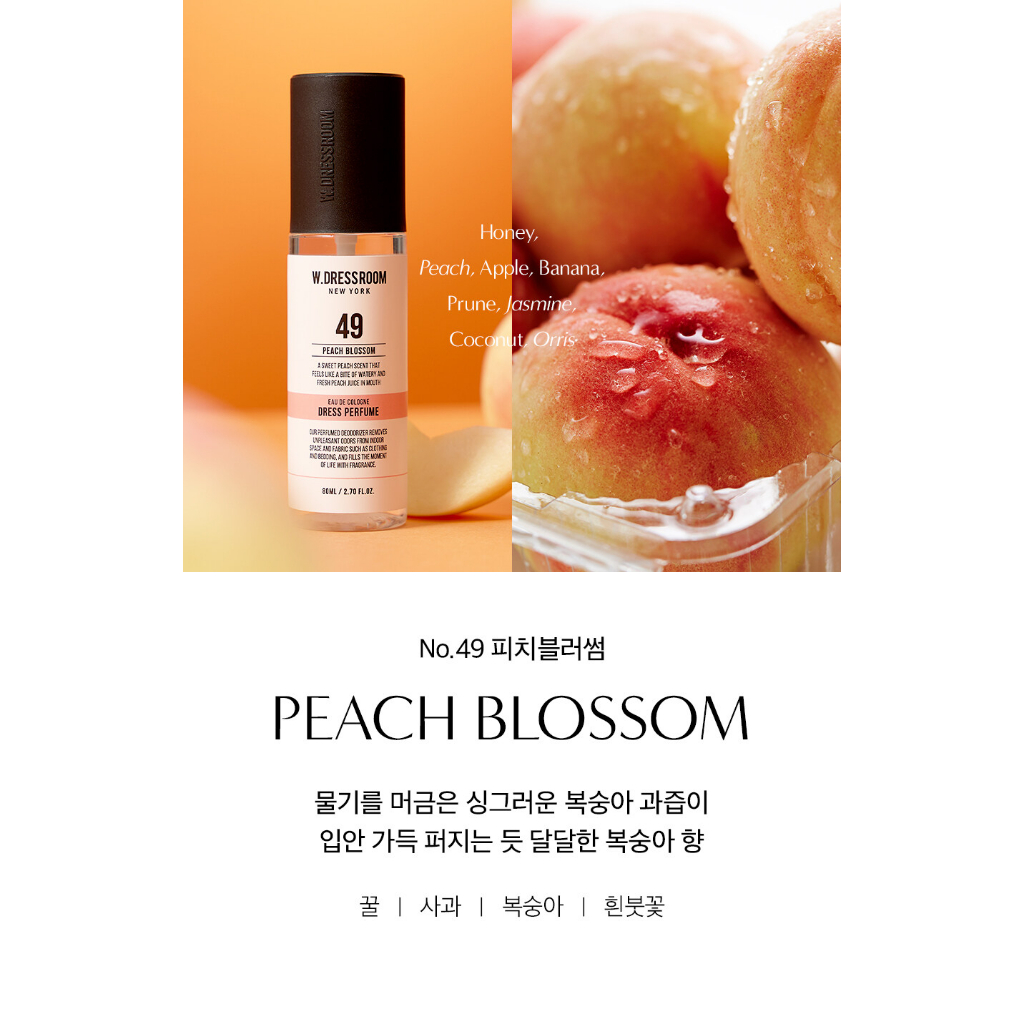Xịt thơm W.DRESSROOM body mist