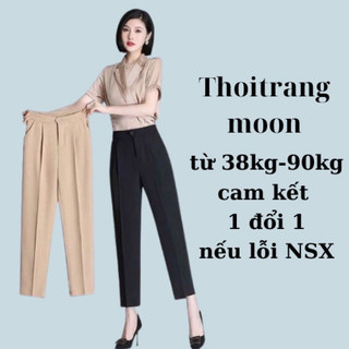 Quần tây Công Sở,quần học sinh,có chun sau dáng đẹp thoitrangmoon bigsize đến 90kg