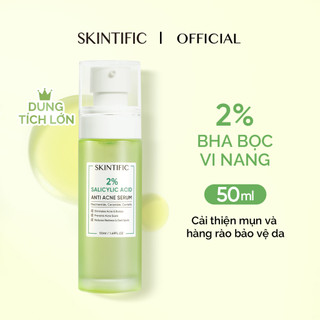 [Sản phẩm mới] Serum cải thiện vấn đề mụn 2% BHA big size SKINTIFIC 50ml