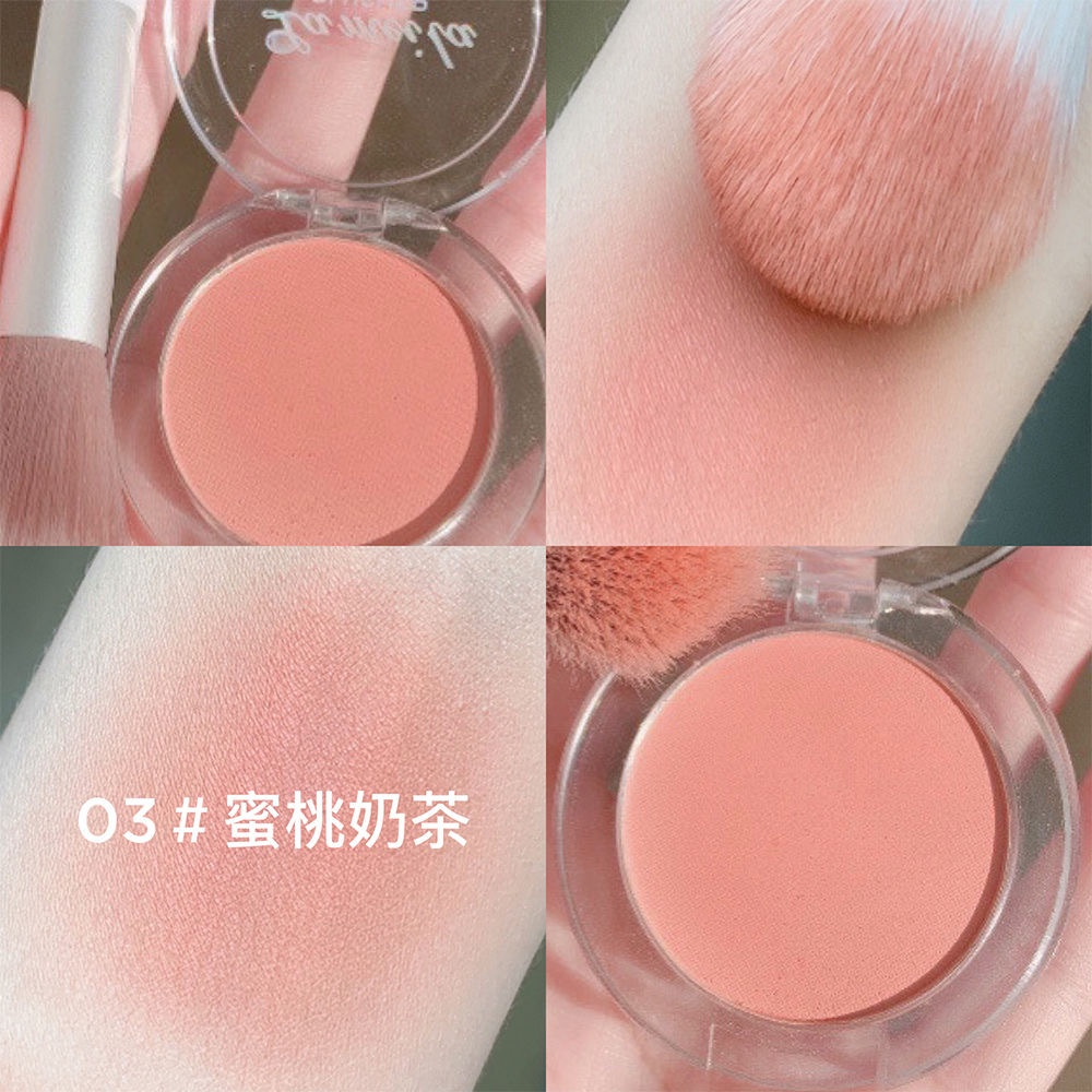 Phấn má hồng đơn sắc Lameila tươi tắn trẻ trung Hộp Tròn