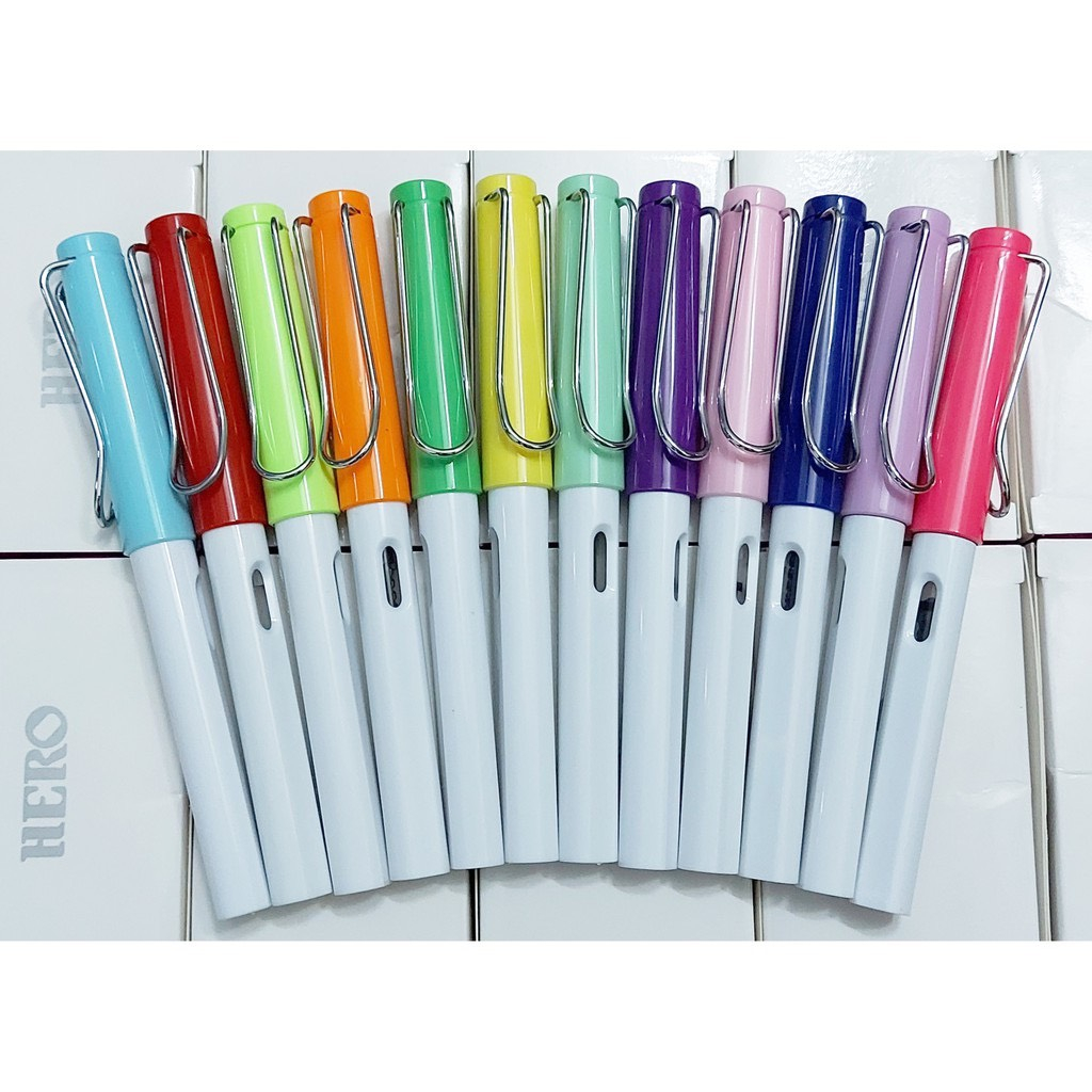 Bút máy ngòi mài lá tre tẩy được T08 lớn . Phù hợp cho học sinh lớp 1 -5