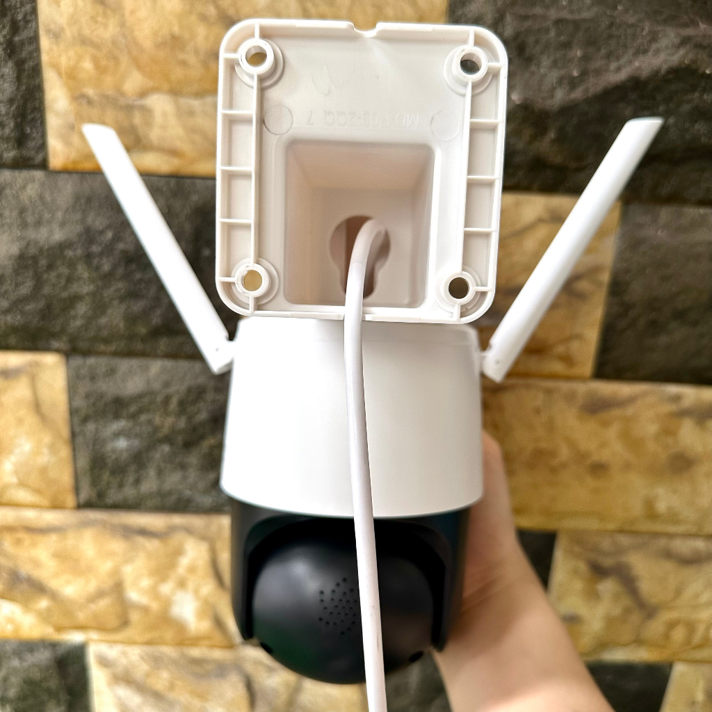 Camera YOOSEE 2 Mắt 5M Chạy Bằng Sim 4G Xoay 360 Độ- Đàm Thoại 2 Chiều- Báo Động Chống Trộm- Ban Đêm Có Màu-Không Dây Ng