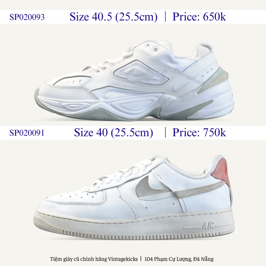 Giày 2hand thể thao Vintagekicks