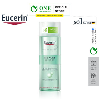 Nước tẩy trang giảm mụn Eucerin Pro Acne Micellar 200ml