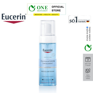 Tẩy Trang Dạng Bọt Eucerin Dermato Clean Hyaluron Micellar Foam 150ml