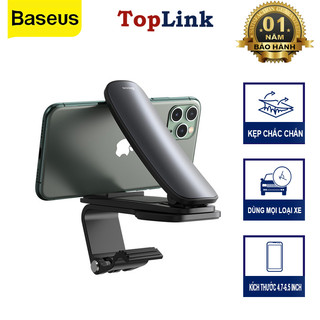 Giá Đỡ Điện Thoại Baseus Big Mouth Pro Car Mount Có Chân Kẹp Điều Chỉnh Giữ Điện Thoại Vào Taplo Xe Hơi