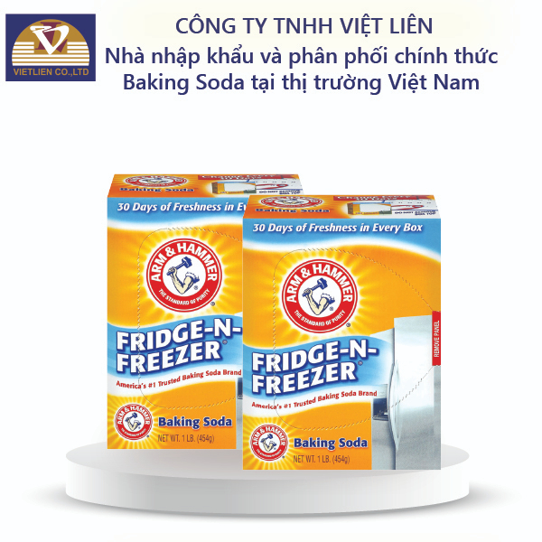 COMBO 02 Muối Nổi khử mùi tủ lạnh Baking Soda 396.8g