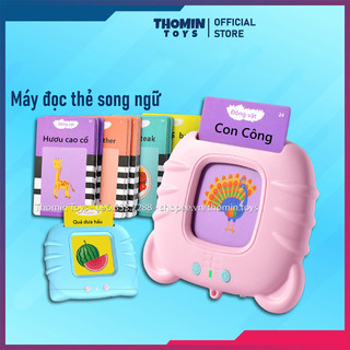Máy đọc thẻ tiếng anh cho bé, máy đọc thẻ song ngữ Anh Việt flashcard thông minh cho bé học tiếng anh