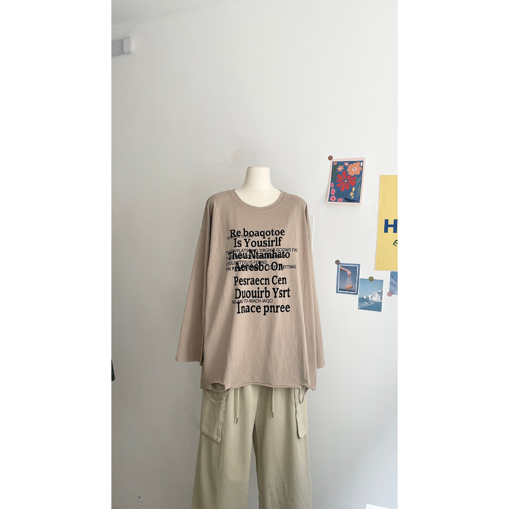 Áo thun dài tay MC21.STUDIOS unisex oversize Ulzzang Streetwear Hàn Quốc chất xịn tee form rộng t-shirt pull A3721