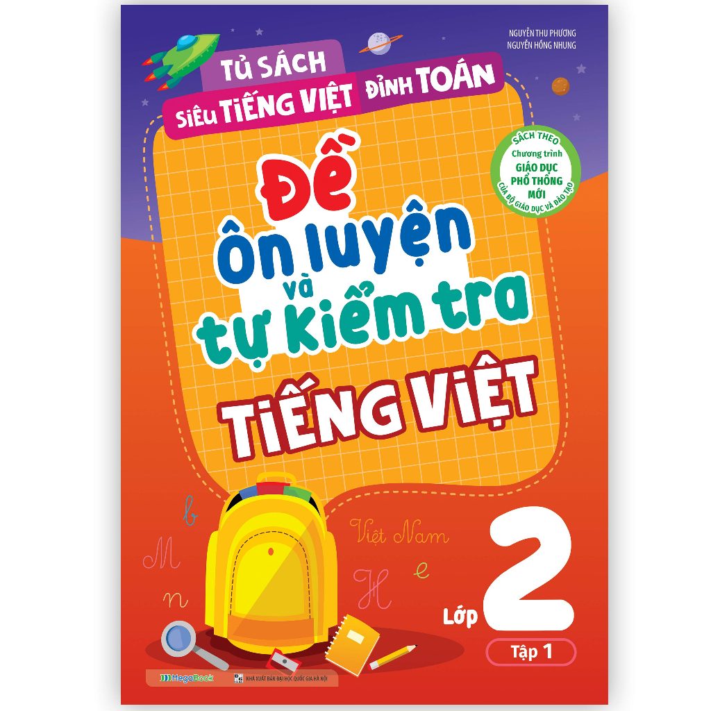 Sách Đề ôn luyện và tự kiểm tra tiếng Việt lớp 2 tập 1