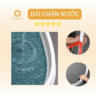 Dải Chặn Nước Tiện Lợi Dùng Cho Nhà Tắm, Nhà Vệ Sinh, Chỗ Rửa Tay, Máy Giặt, Thanh Chắn Nước Gấp Gọn Tiện Lợi