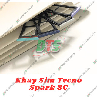 Khay đựng sim Tecno Spark 8C đủ màu