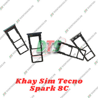 Khay đựng sim Tecno Spark 8C đủ màu
