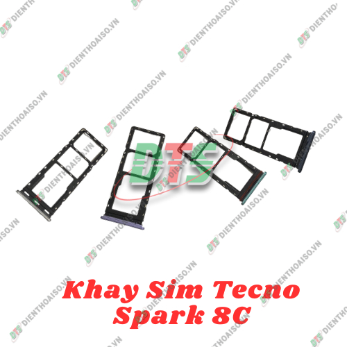 Khay đựng sim Tecno Spark 8C đủ màu