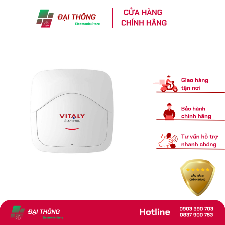 Máy Nước Nóng Ariston VITALY 15L / 30L