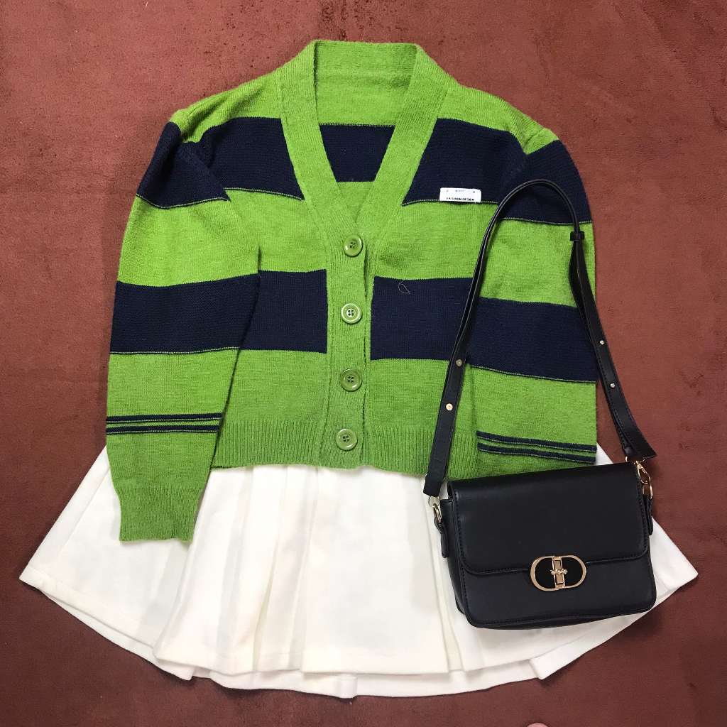 Áo Khoác Len Cardigan 2Hand Siêu Xinh